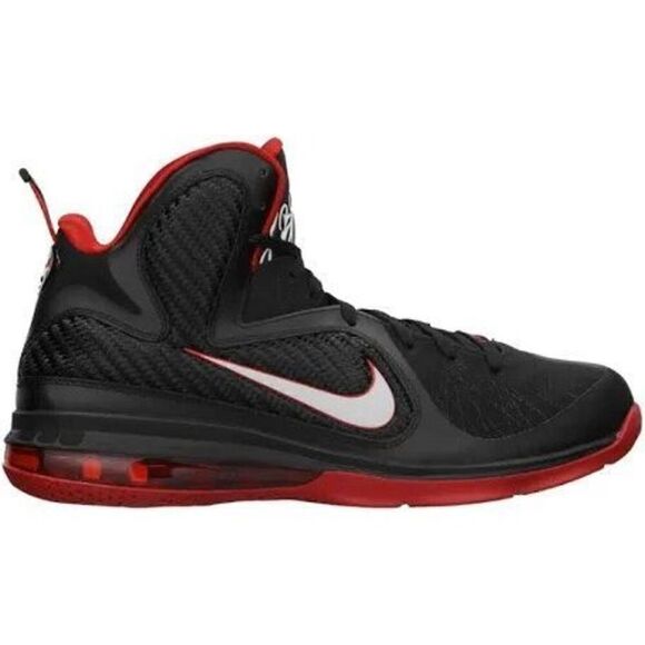 Nike iD Men\'s Size 11.5 LeBron James 9 Basketball Shoes Miami Heat Black Red main image 16